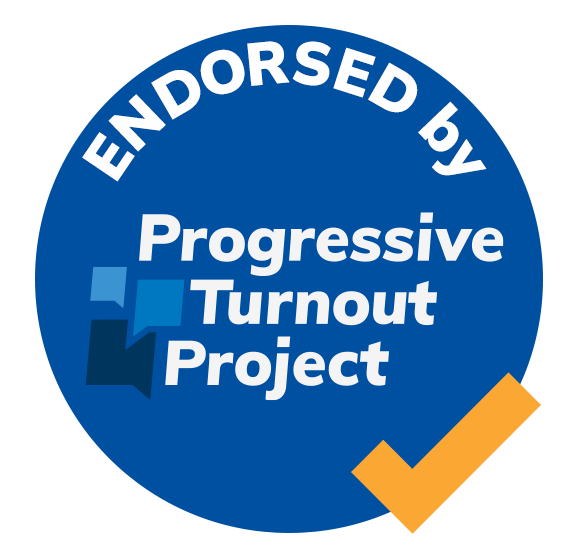 endorsement by Progressive Turnout Project
