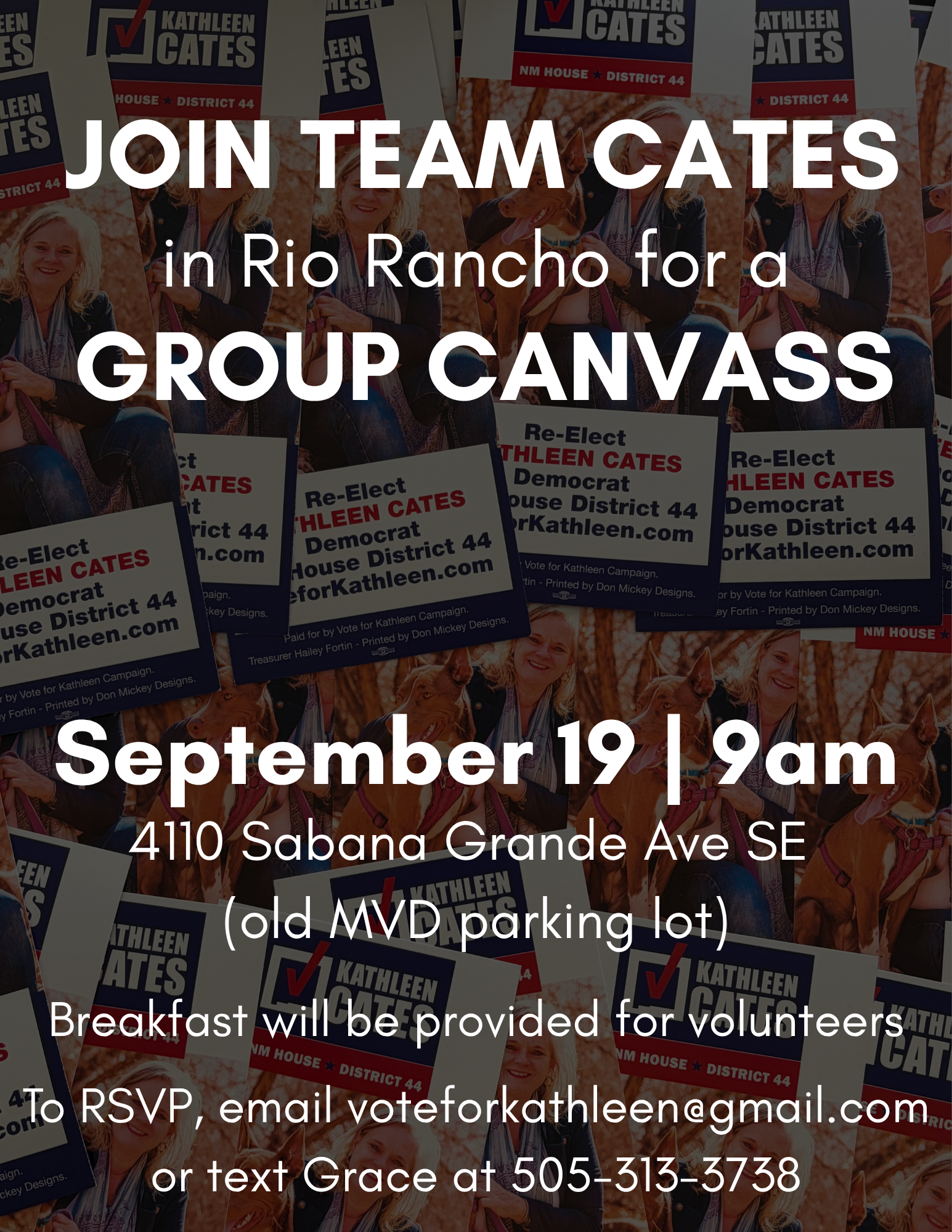 Join Team Cates 19 Sept 2026