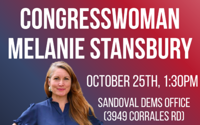 Join us for a group canvass on October 25th